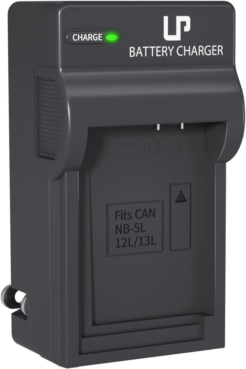L & P NB-13L Battery Charger, Camera Charger with LED Display for Canon PowerShot SX620 HS, SX720 HS, SX730 HS, SX740 HS Digital, G1 X Mark III, G5 X, G7 X, G7 X Mark II, G9 X, G9 X Mark II Camera - Image 1